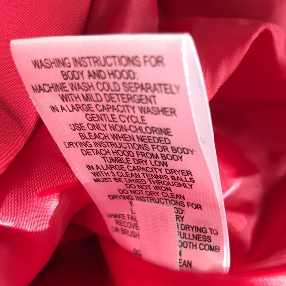 Red Calvin Klein Down Coat - Picture 7 of 16